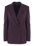 Federica Tosi double-breasted blazer - Purple