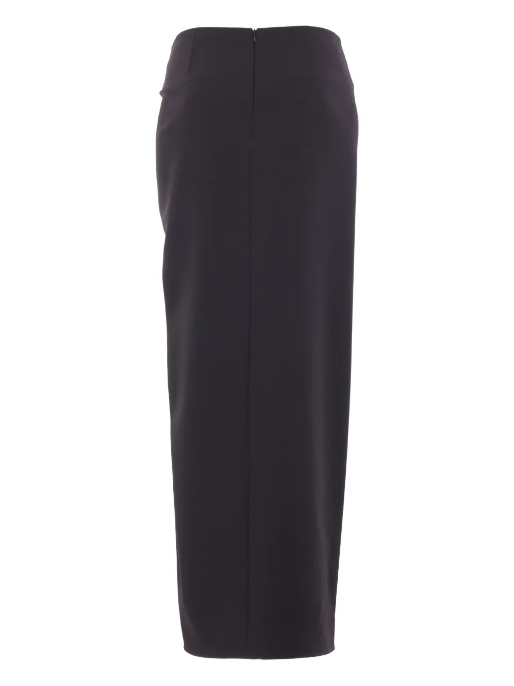 Federica Tosi Copricostume knotted midi skirt - Zwart