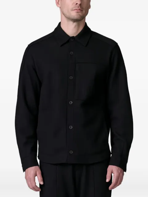 Transit virgin wool shirt jacket