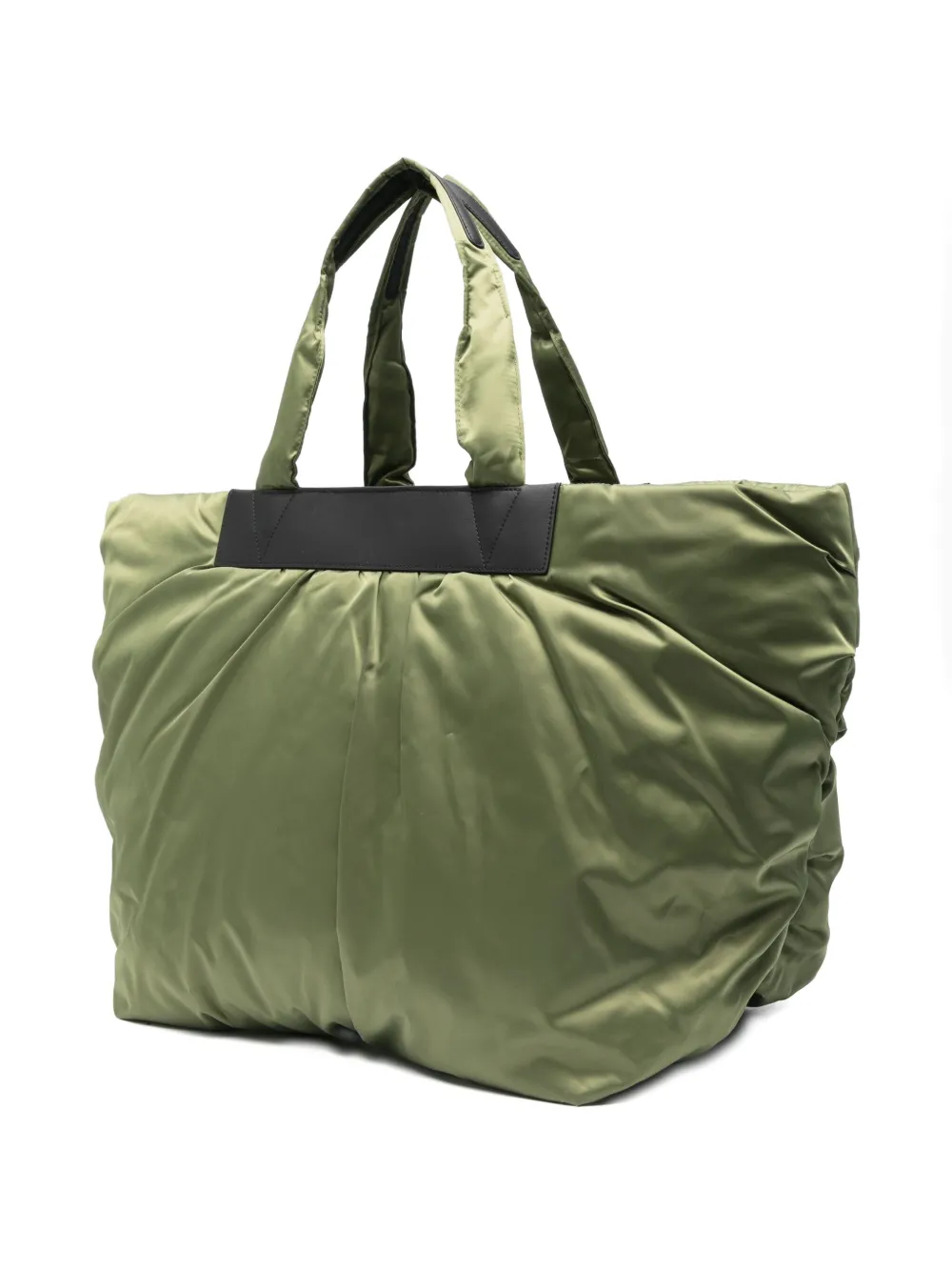 VeeCollective Caba Weekender quilted padded tote bag - Groen