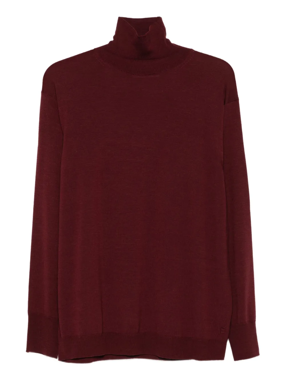 Erika Cavallini  Fenice turtleneck top | Red | Image 1