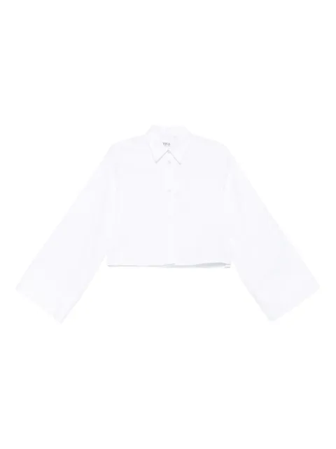 Erika Cavallini  button-down cropped shirt
