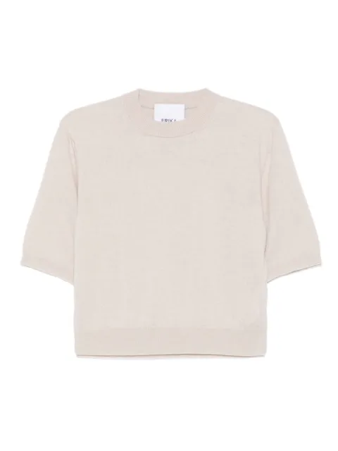 Erika Cavallini  short-sleeve crew-neck sweater 
