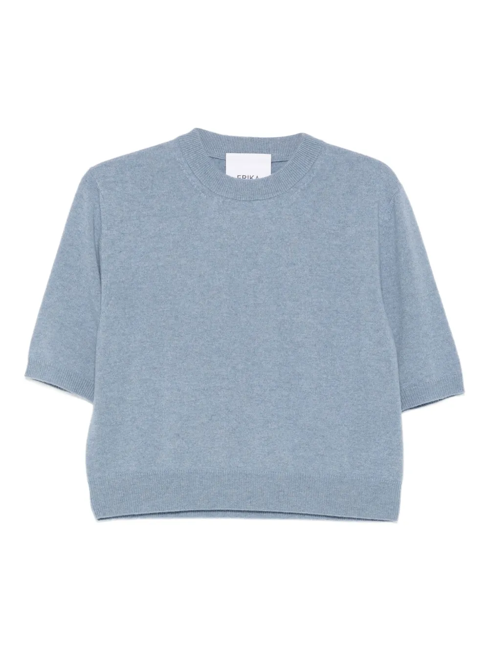 Erika Cavallini  short-sleeve crew-neck sweater | Blue | Image 1