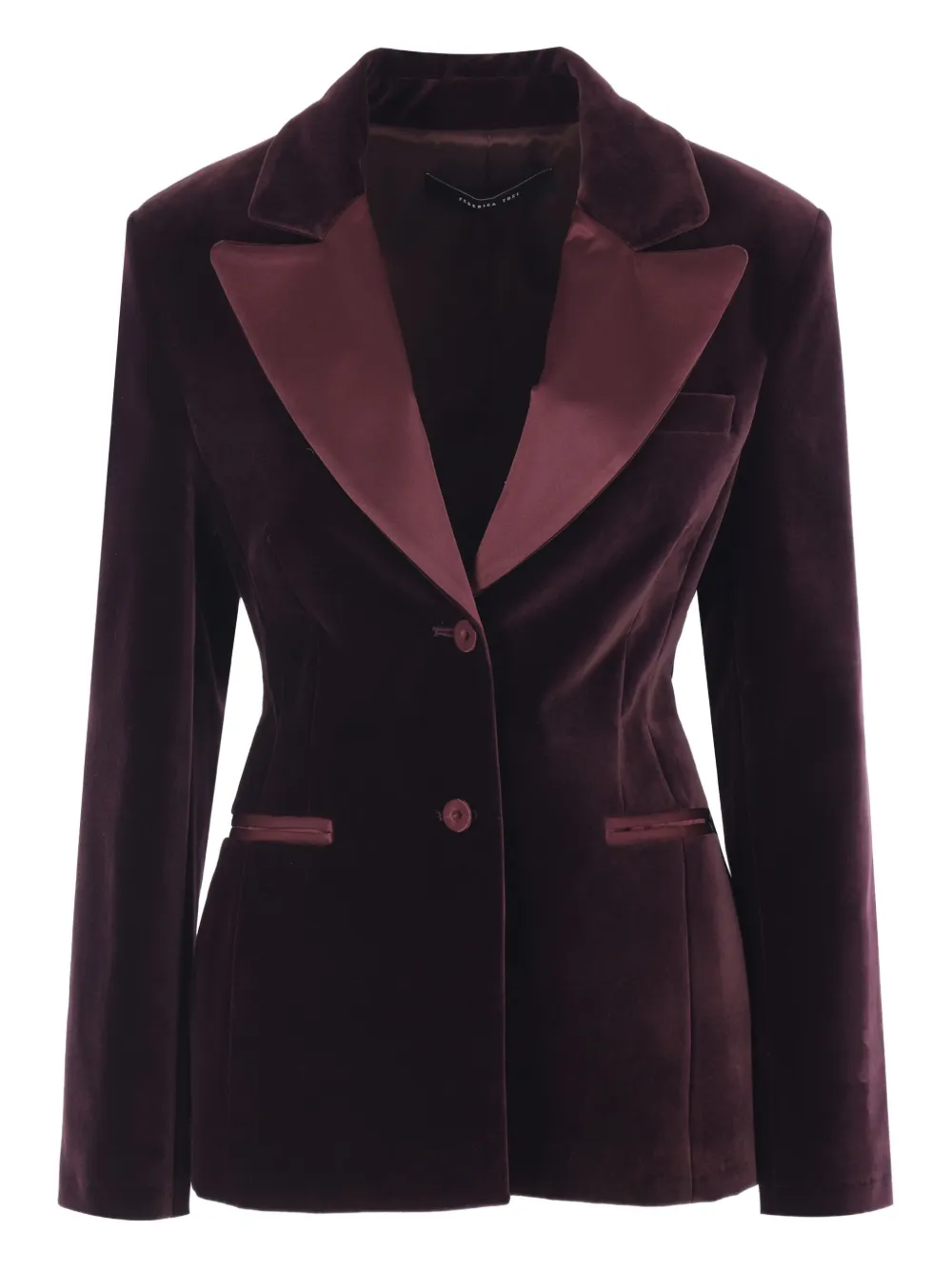 Federica Tosi peak-lapels blazer | Red | Image 1