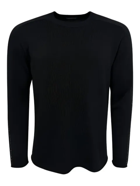 Transit textured long-sleeve sweater