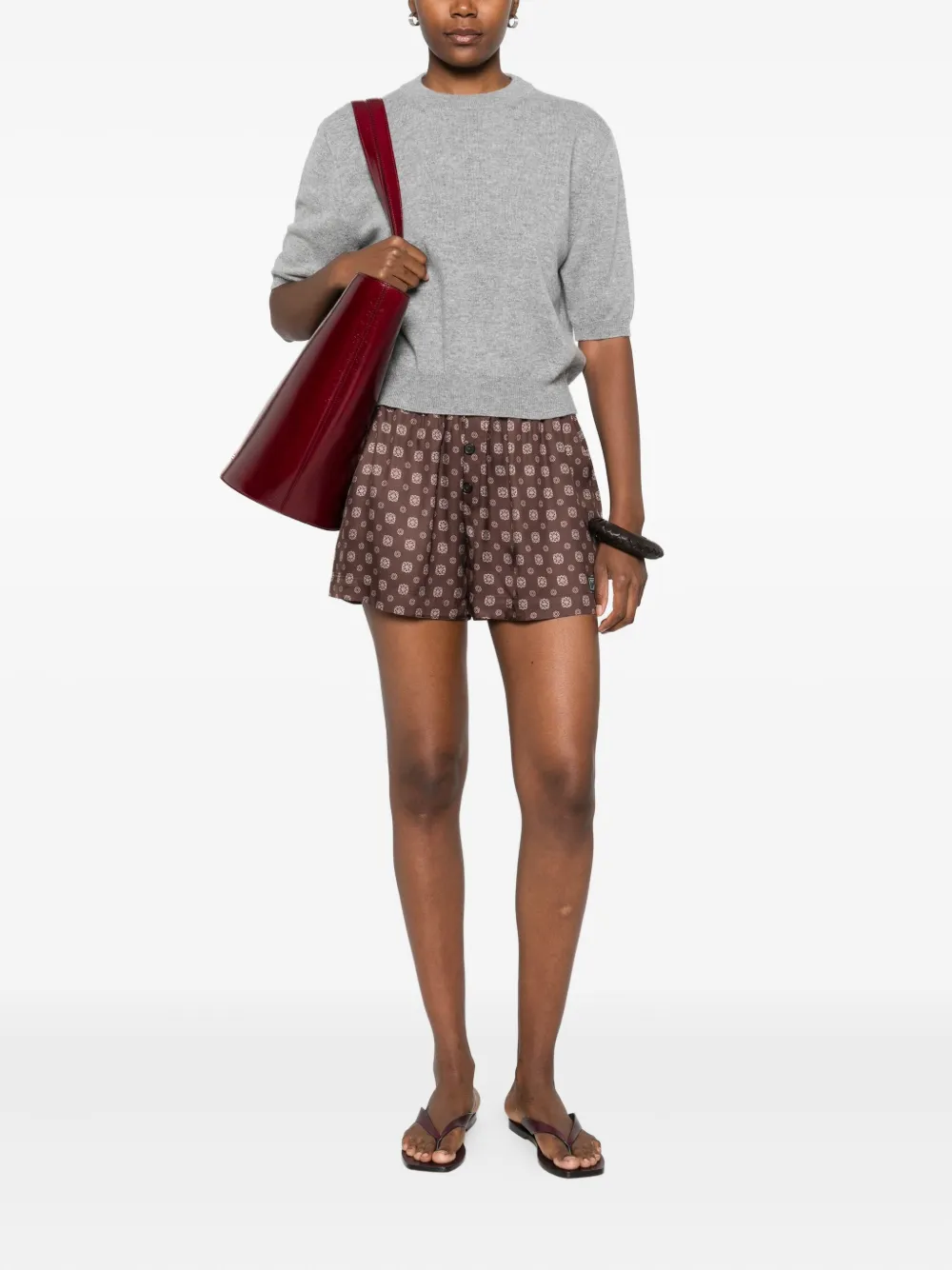 Erika Cavallini  short-sleeve round-neck sweater | Sweaters | Image 2