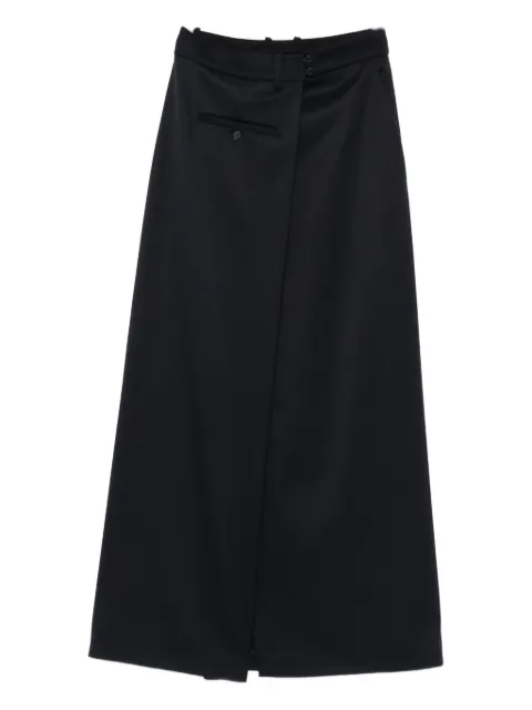 Erika Cavallini  wrap-front midi skirt