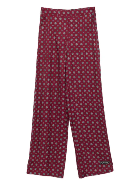 Erika Cavallini  geometric-print trousers