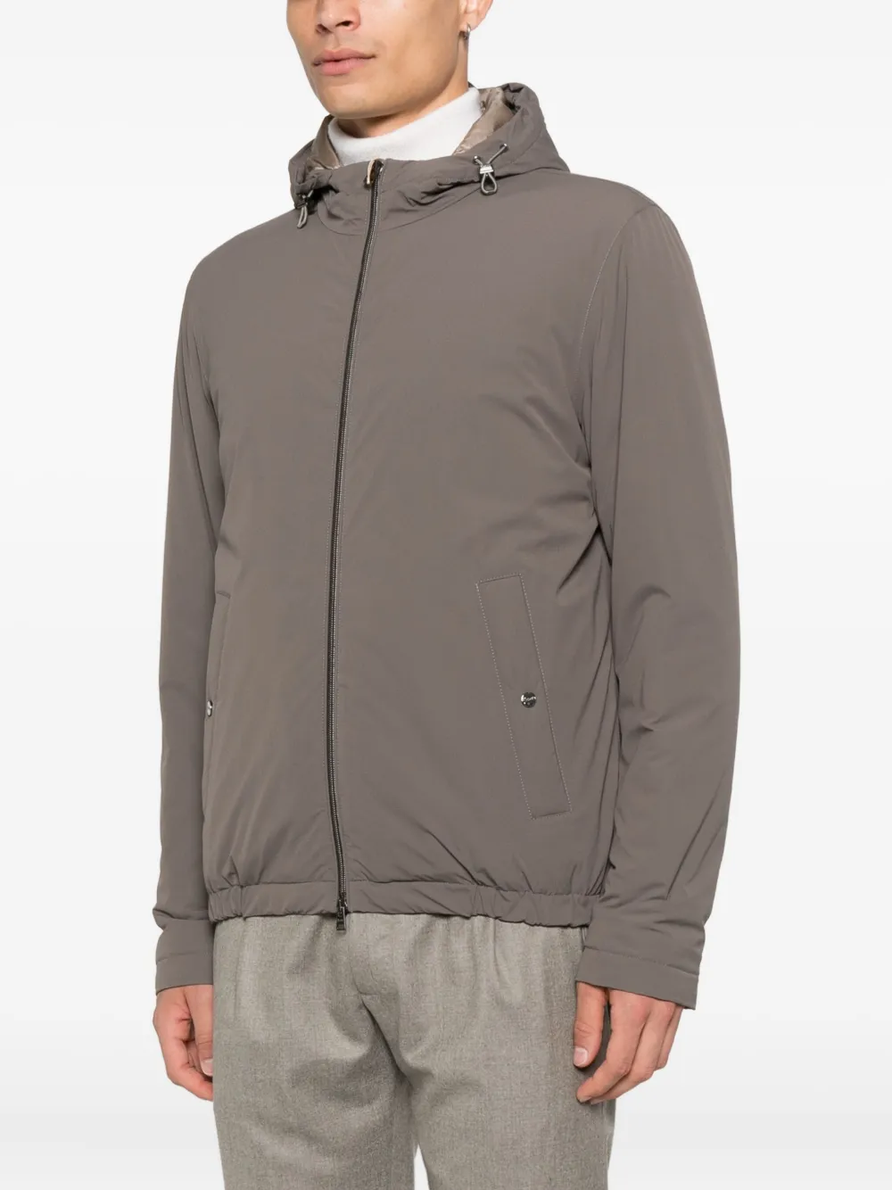 Herno Jack met capuchon Bruin