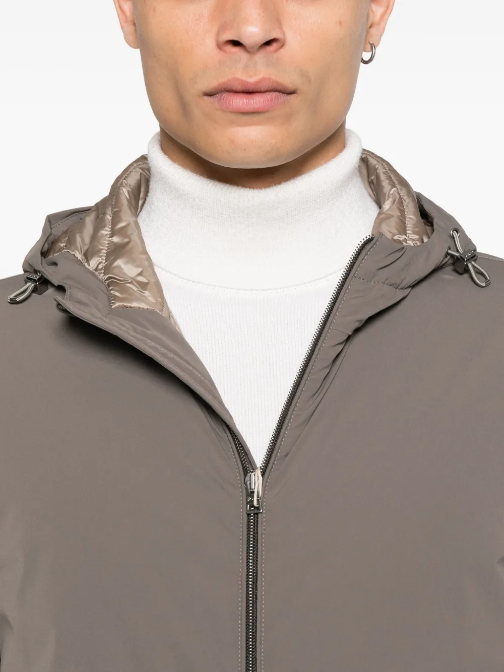 Herno Jack met capuchon Bruin
