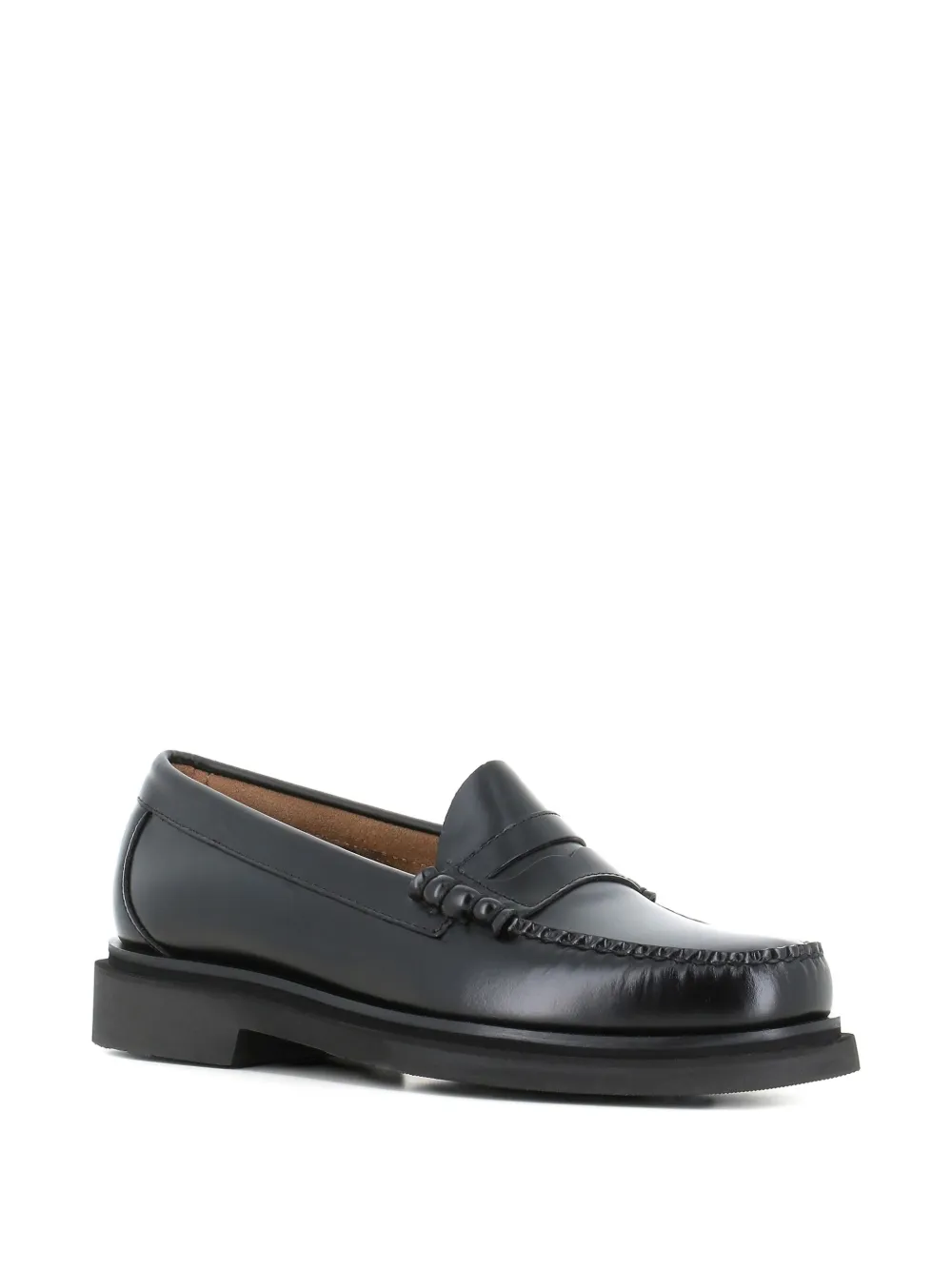 G.H. Bass & Co. Leren loafers - Zwart