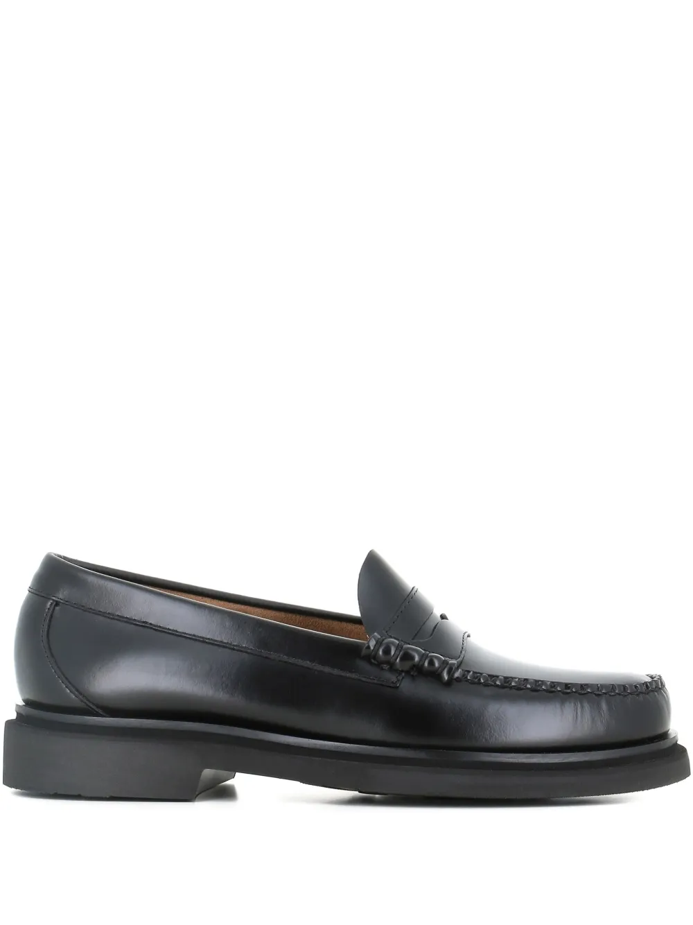 G.H. Bass & Co. leather loafers Black