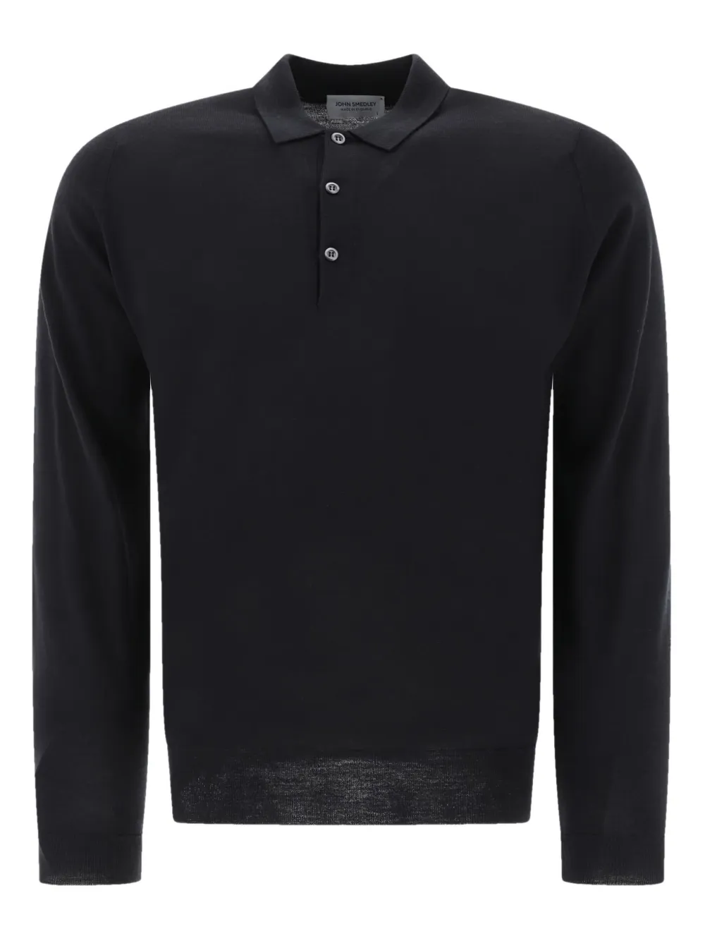 John Smedley Polo con colletto classico | nero | Image 1