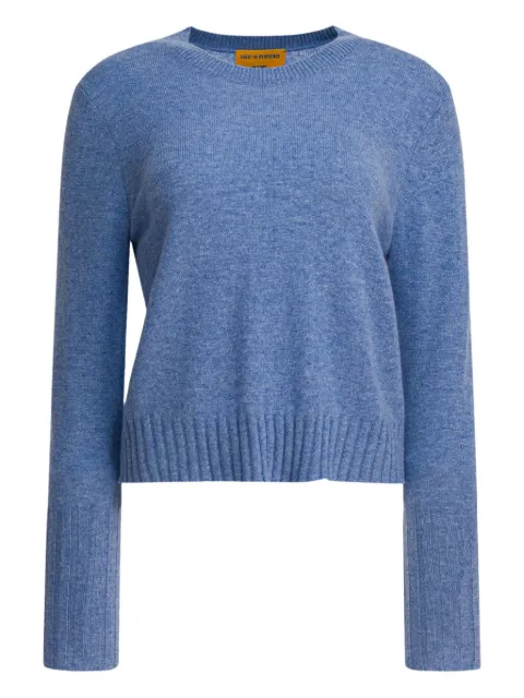 Guest In Residence ribbed-hem sweater