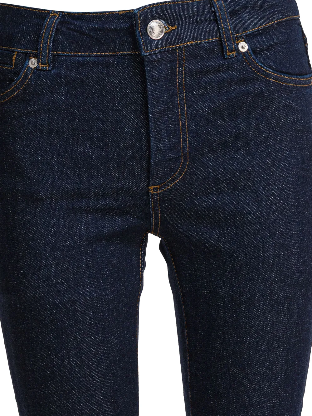 Sportmax logo-patch-pocket jeans Blauw