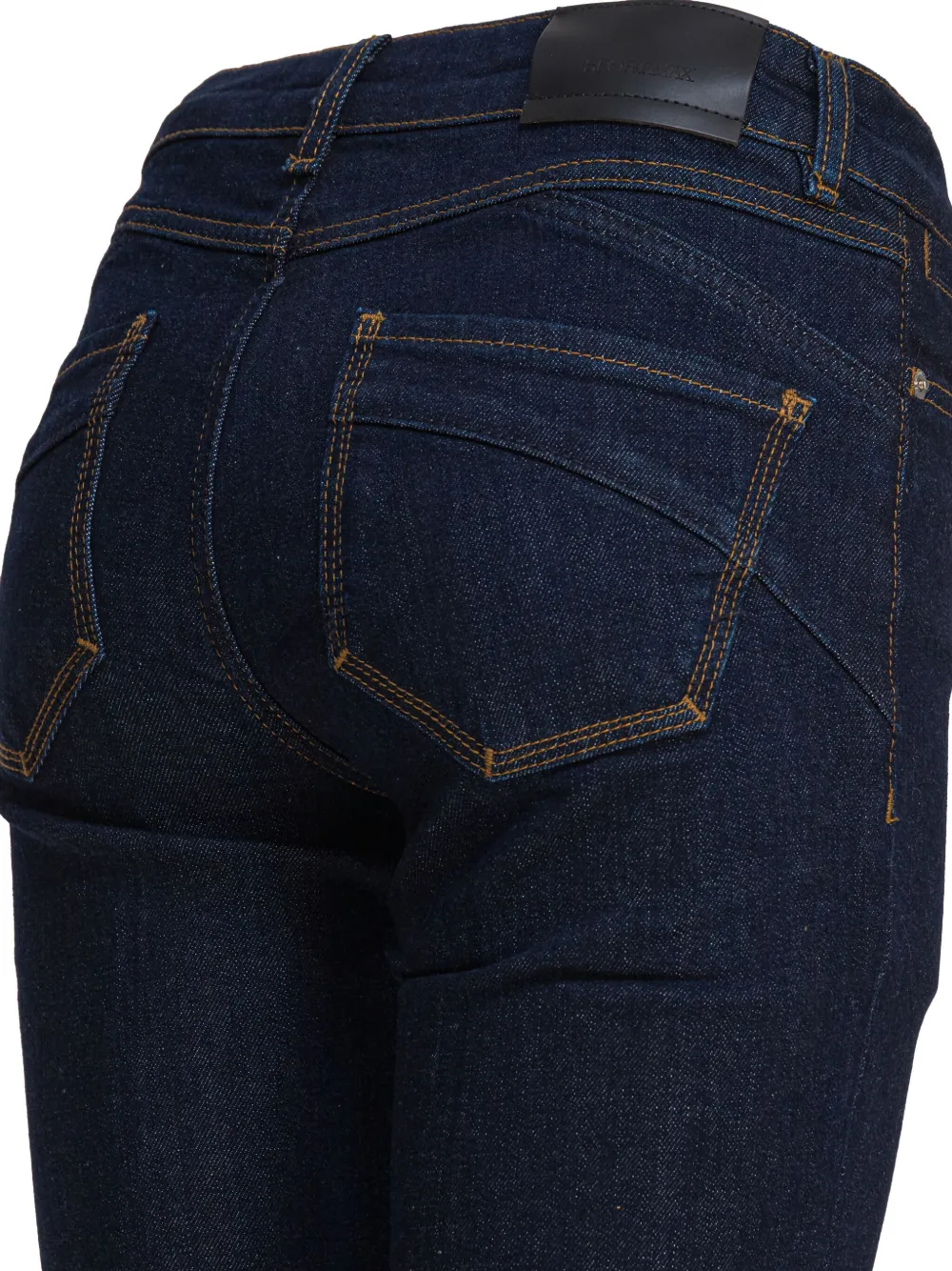 Sportmax logo-patch-pocket jeans Blauw