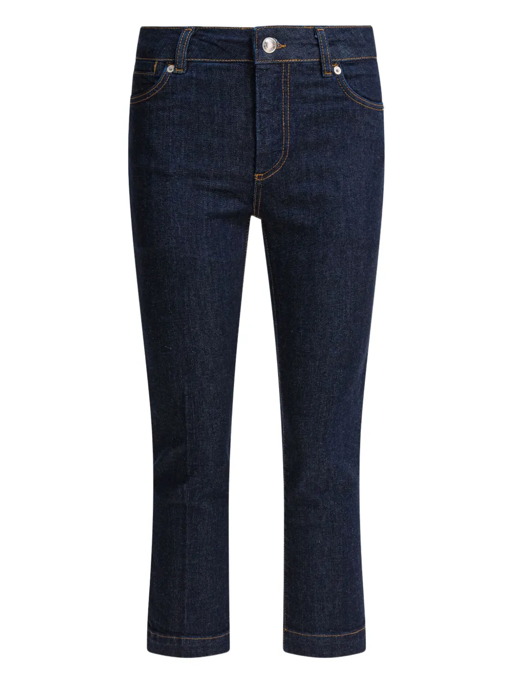 Sportmax logo-patch-pocket jeans Blauw