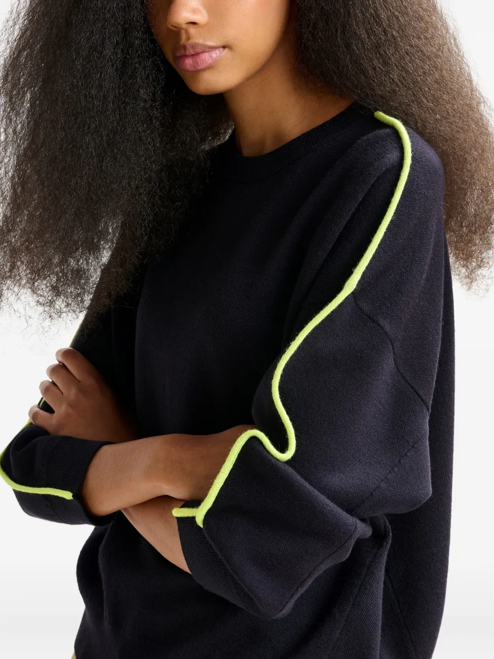 Essentiel Antwerp Iruby sweater Blauw