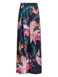Essentiel Antwerp Ipants floral-print trousers - Black