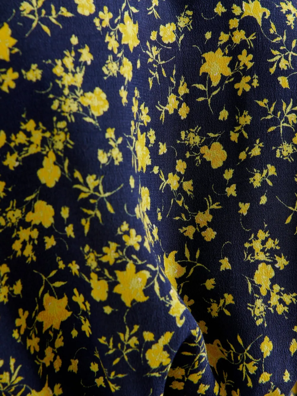 Essentiel Antwerp floral-print ruffled asymmetrical dress Blauw