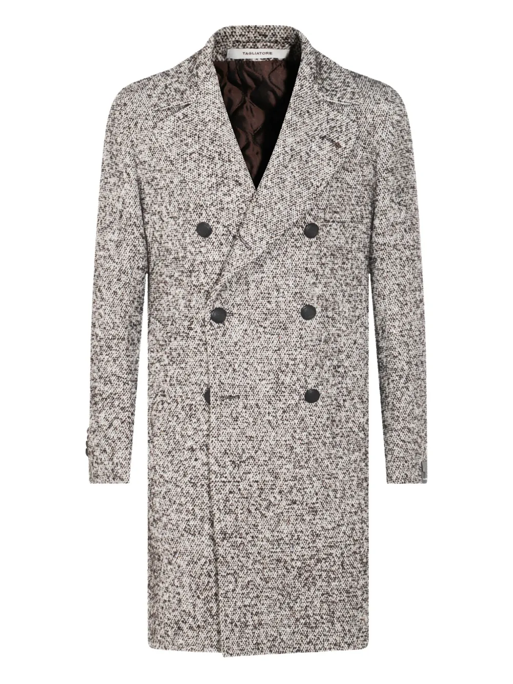 Tagliatore double-breasted coat Bruin