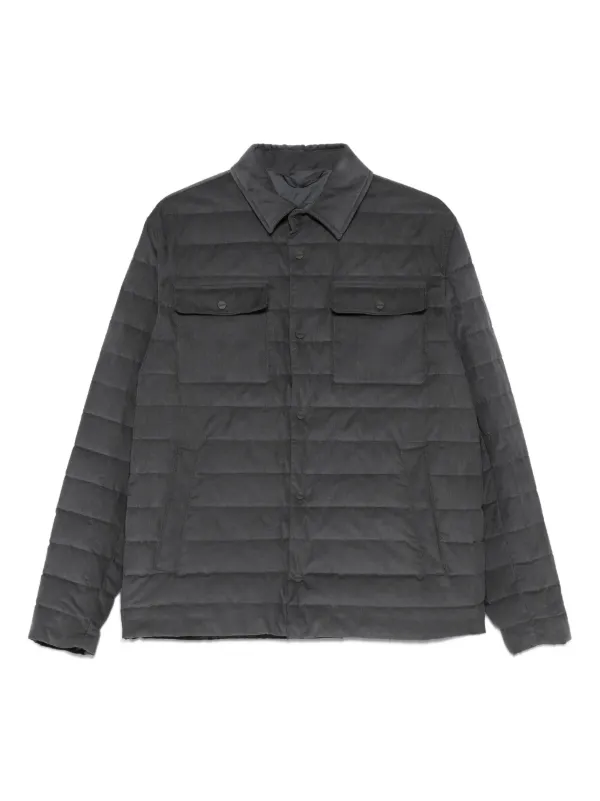 Herno キルティング ジャケット | グレー | FARFETCH JP