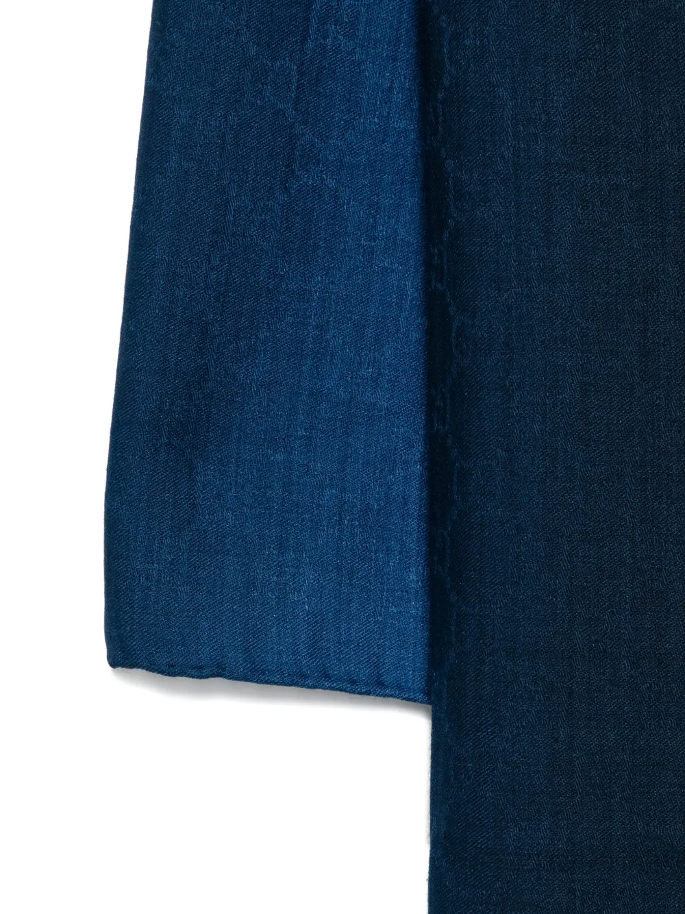 Gucci Sjaal met GG-jacquard - Blauw