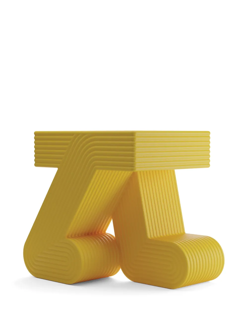 Qeeboo Walking table | Yellow | Image 1