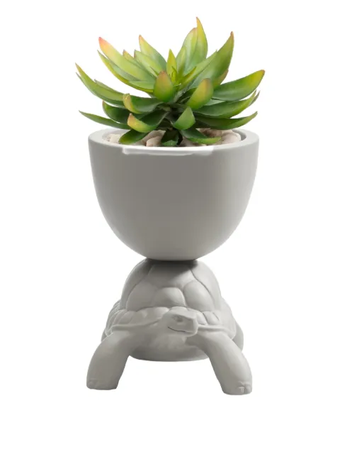 Qeeboo Turtle Carry ceramic planter