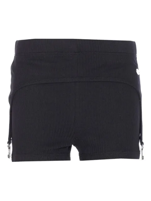 Jean Paul Gaultier ribbed-garter shorts