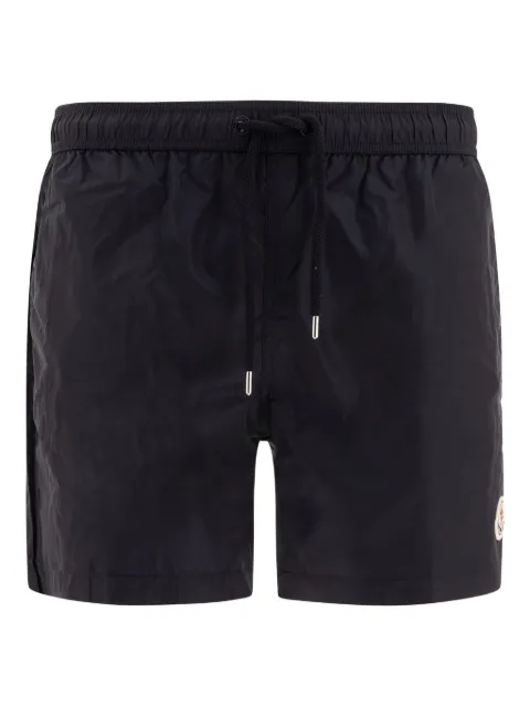 Moncler short de bain à patch logo