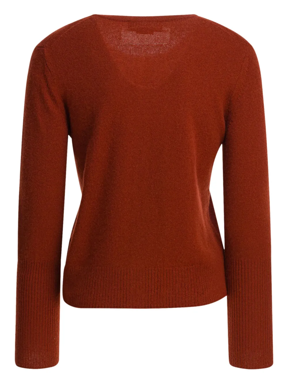 Guest In Residence Geribbeld vest met knopen Rood