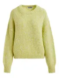 Essentiel Antwerp Izura mélange-knit sweater - Green