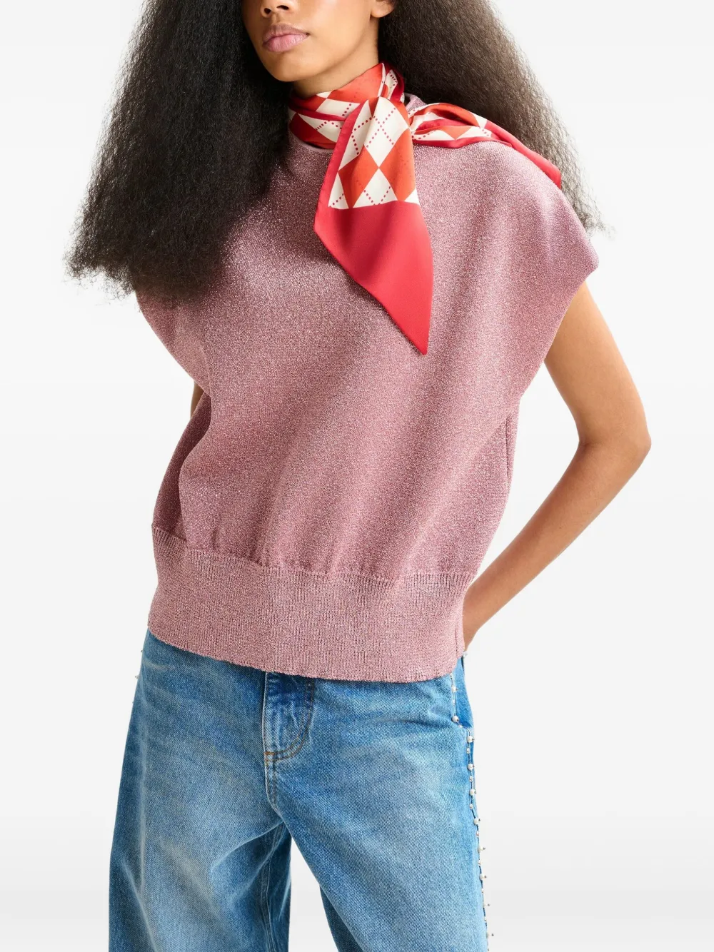 Essentiel Antwerp Itdance sweater Roze