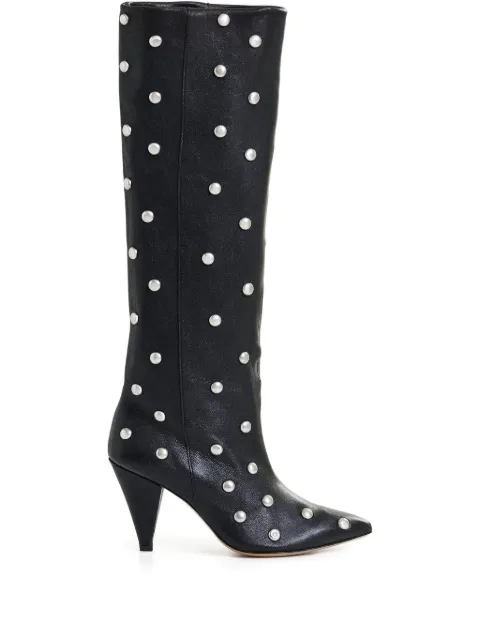 Essentiel Antwerp botas altas con apliques y tacón de 90mm