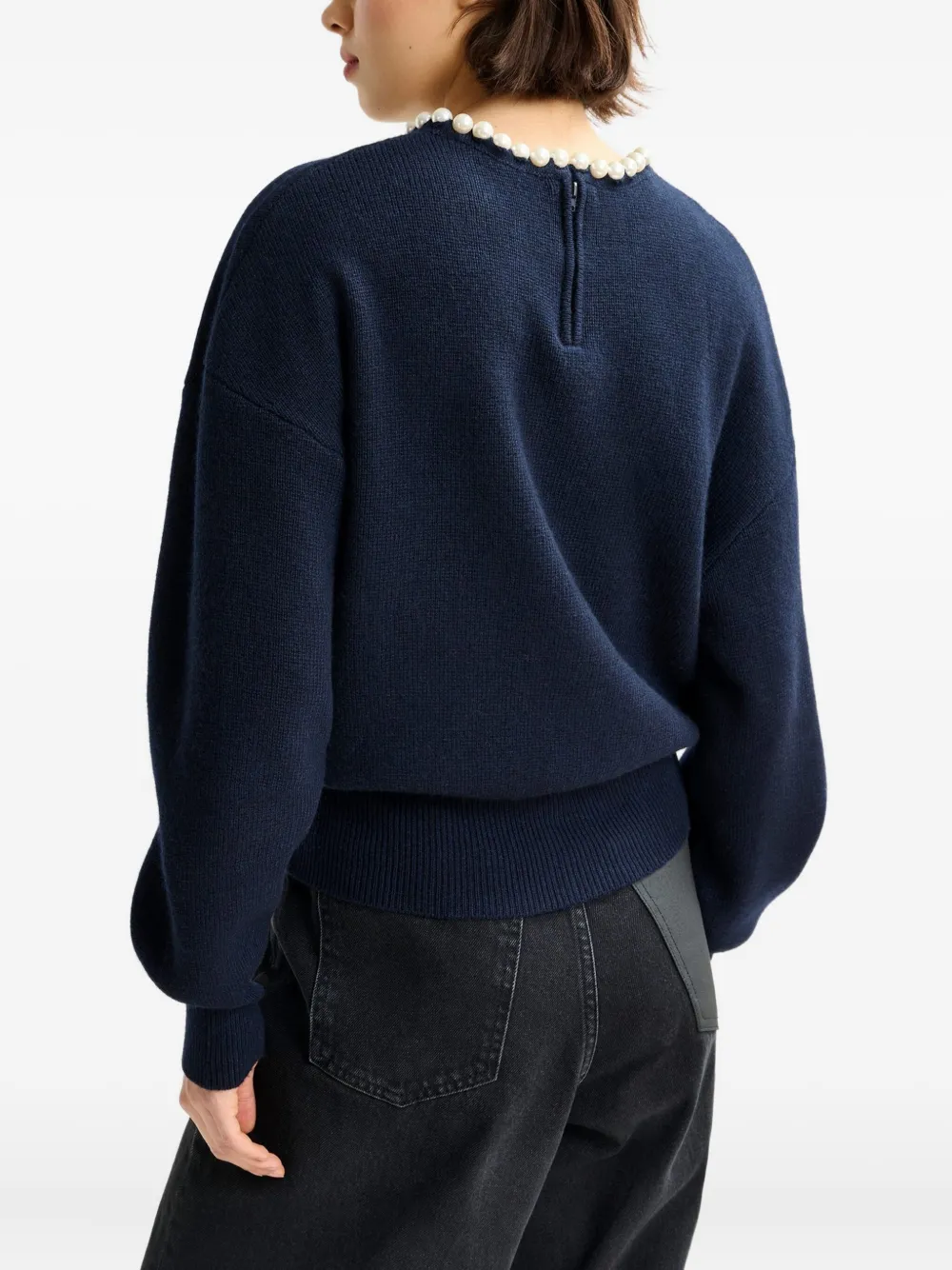 Essentiel Antwerp Inti sweater Blauw