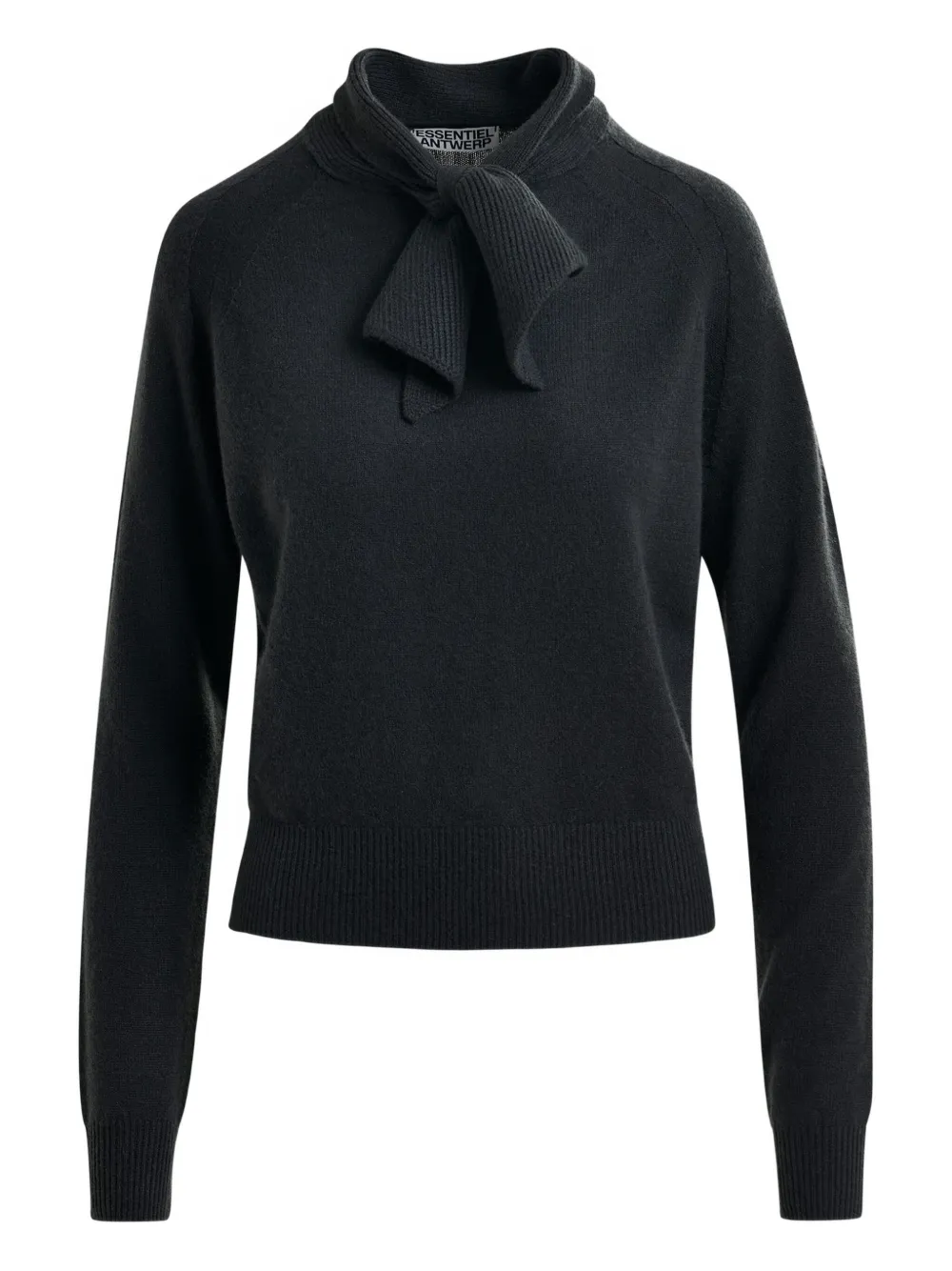 Essentiel Antwerp Invited cashmere sweater | Black | Image 1