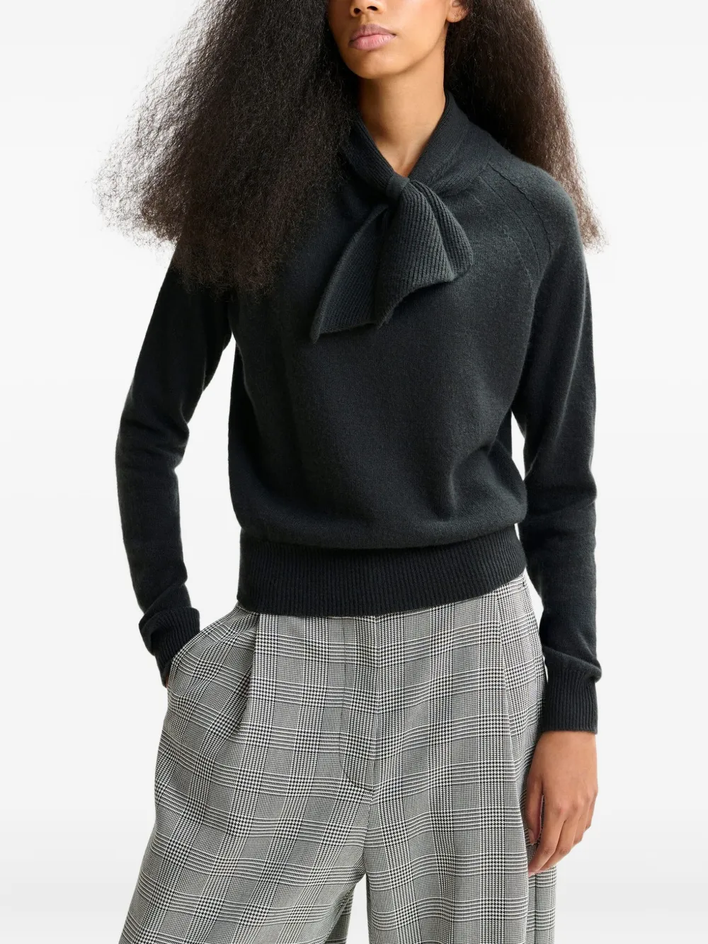 Essentiel Antwerp Invited kasjmier trui Zwart