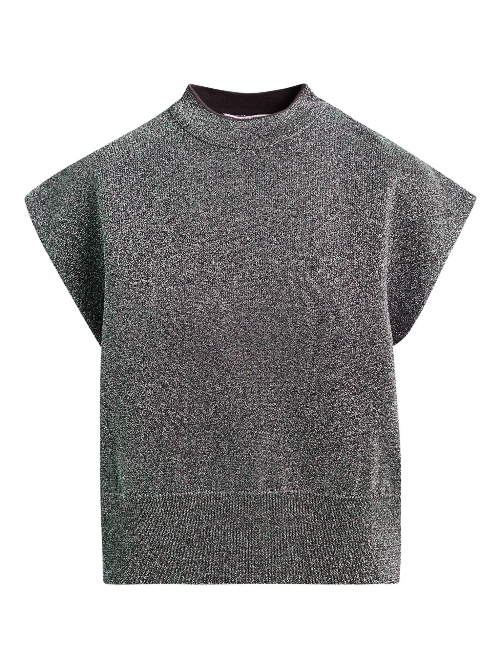Essentiel Antwerp Itdance ribbed sweater Grijs