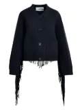 Essentiel Antwerp Istern fringe cardigan - Blue