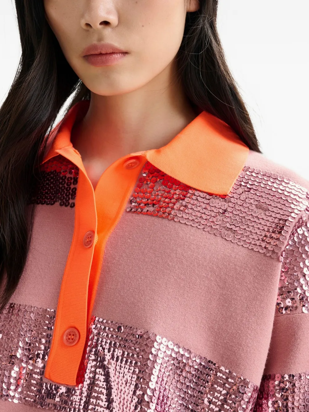 Essentiel Antwerp Illuminati Poloshirt In Pink