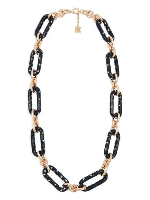 Essentiel Antwerp Ipretzel ラインストーン ネックレス