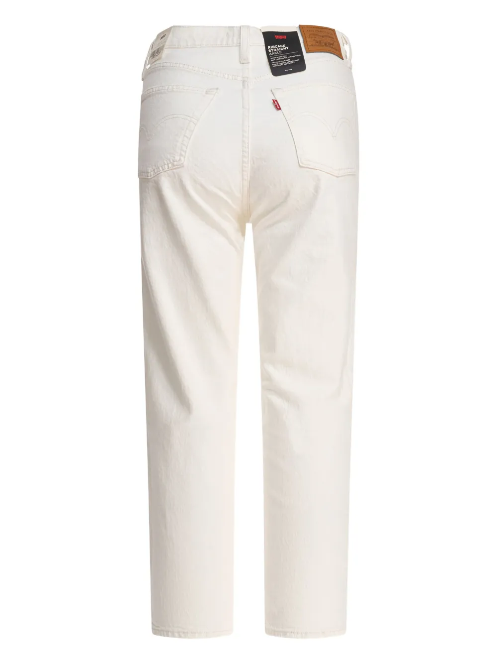 Levi's Ribcage straight jeans Wit