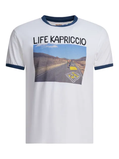 KAPITAL graphic-print crew-neck T-shirt