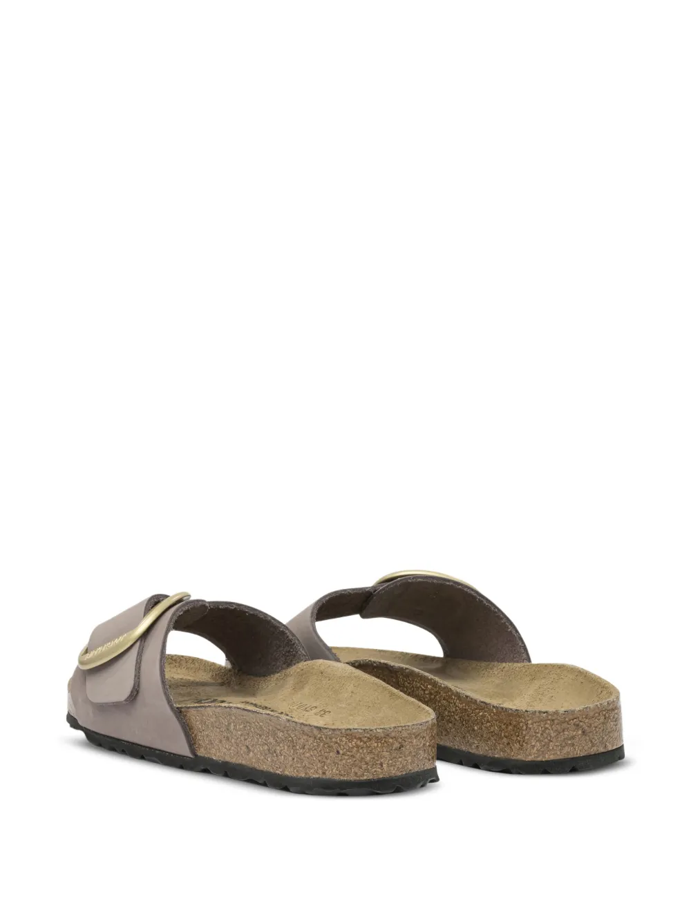Birkenstock Madrid Big Boucle leather sandals Grey