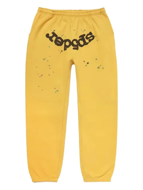 Pantalon de jogging à imprimé web - SP5DER - Modalova