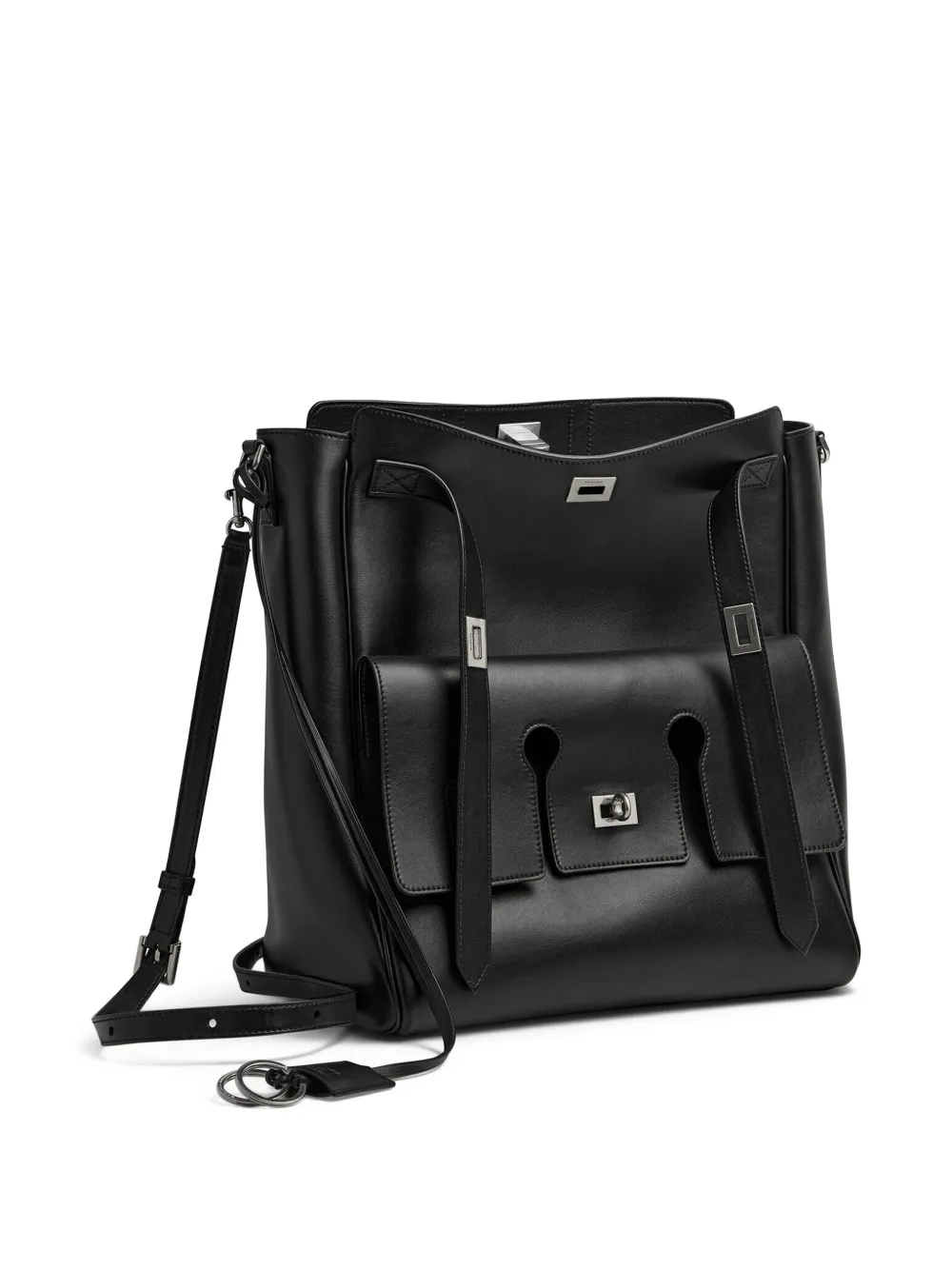 Balenciaga Bel Air Hobo messengertas - Zwart