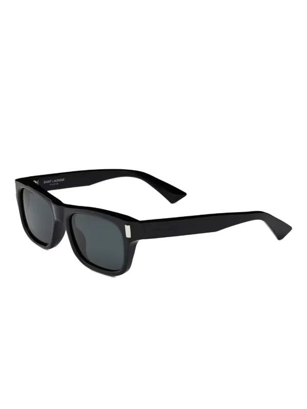 サンローラン サングラス  SAINT LAURENT Saint Laurent Eyewear SL83 スクエアフレーム サングラス | ブラック