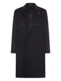 Tagliatore peak-lapel double-breasted coat - Blue